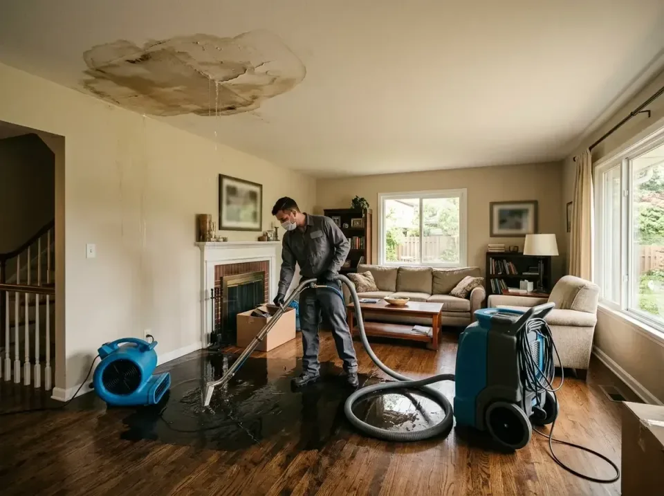attic-pipe-burst-ceiling-drip-008 — frequently asked questions, Water Damage Restoration & Carpet Care in Mount Oliver, PA
